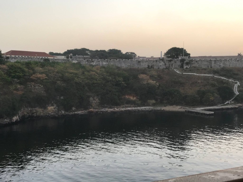 Views of Terminal Sierra Maestra, Port of Havana, Cuba.