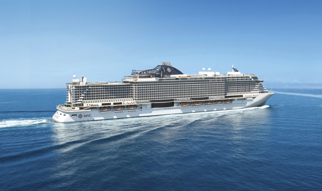 MSC Seaside arriving soon in Miami! Photo credit: MSC Cruises