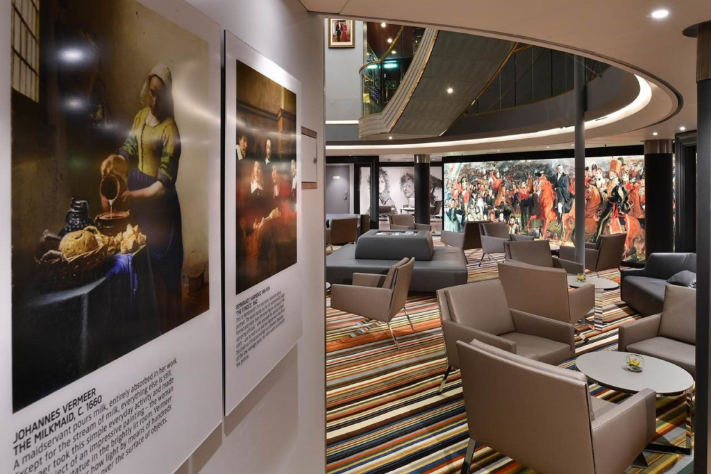 Rijksmuseum at Sea onboard Holland America Line's ms Westerdam