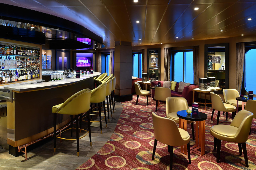 Billboard Onboard onboard Holland America Line's ms Westerdam