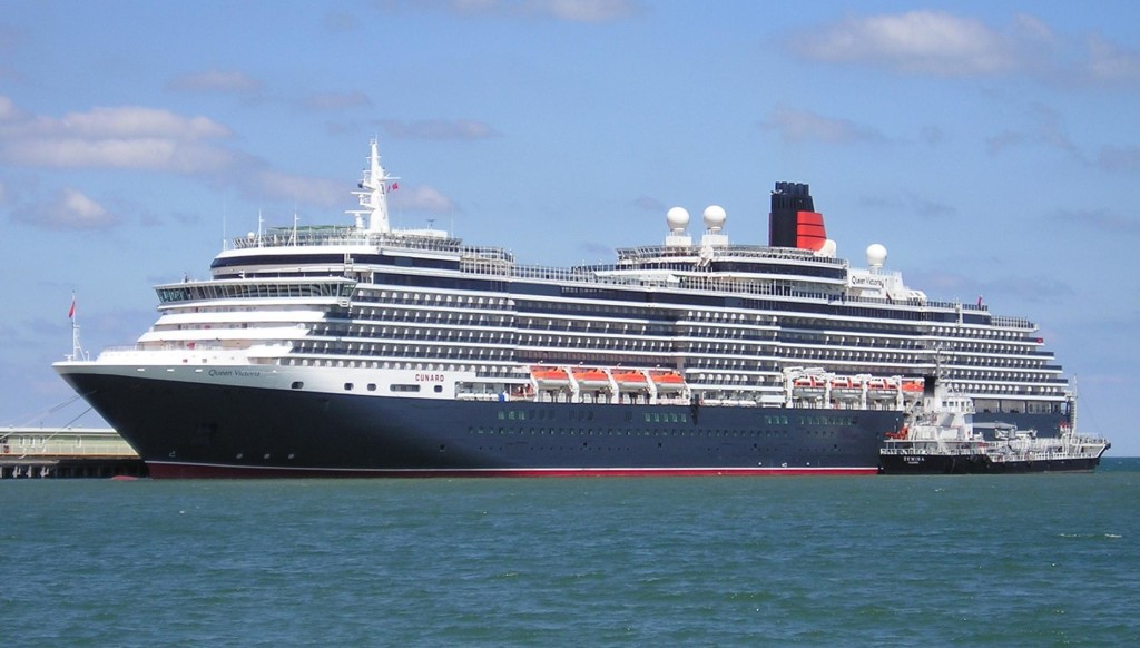 Cunard ship Queen Victoria at Station Pier Melbourne. Photo credit: wikimedia commons user Dashers.