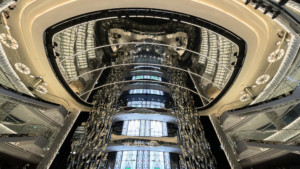 The Atrium of MSC Seaside