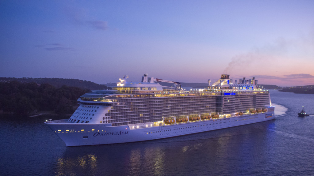 Royal Caribbean's Ovation of the Seas. Photo credit: Royal Caribbean