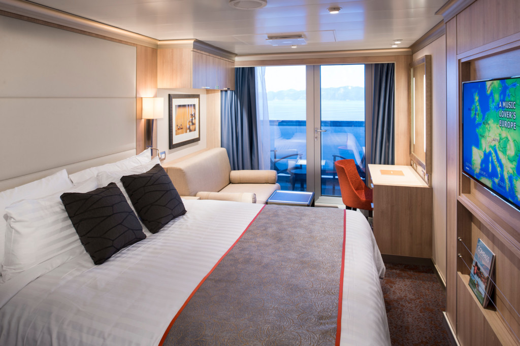 Verandah Stateroom on Holland America Line's ms Nieuw Statendam scheduled for delivery in December 2019