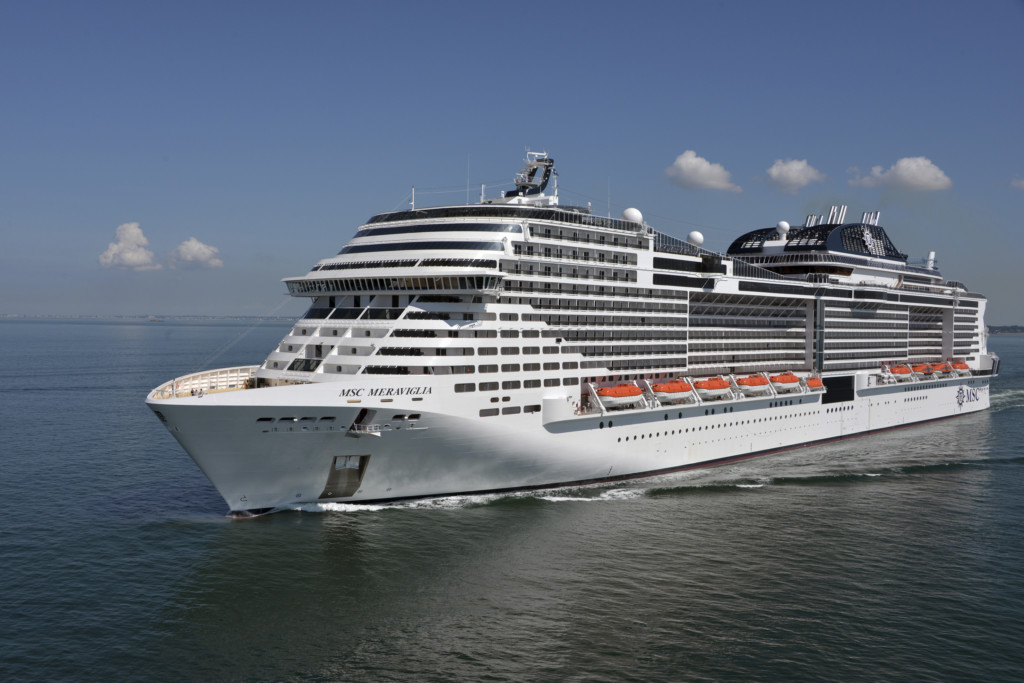 MSC Meraviglia Photo credit: Bernard Biger STX France