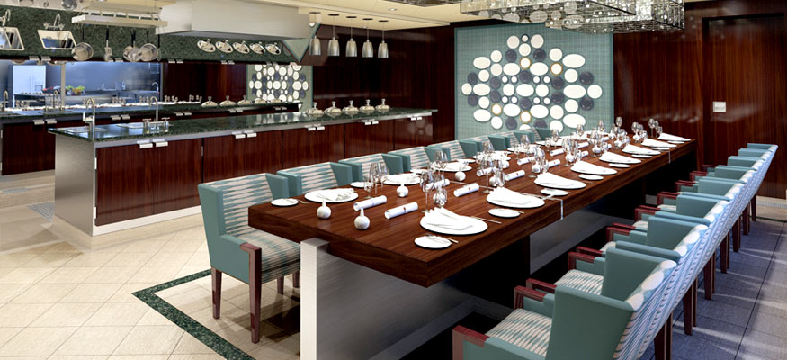 Chef's Table on Carnival Horizon. Photo credit: Carnival Cruise Line