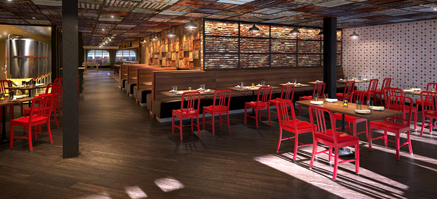 Guy's Pig & Anchor Smokehouse | Brewhouse on Carnival Horizon. Photo credit: Carnival Cruise Line