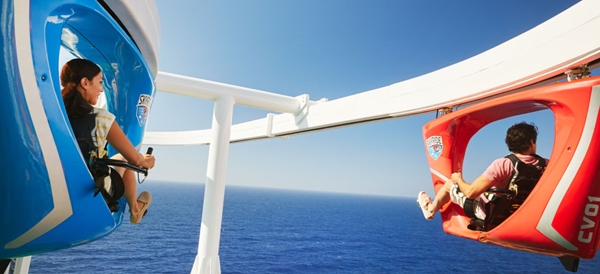 SkyRIde on Carnival Horizon. Photo credit: Carnival Cruise Line