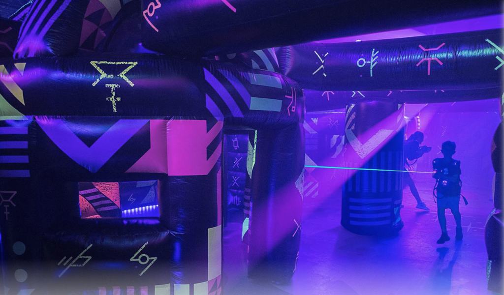 Battle for Planet Z laser tag on Royal Caribbean's Independence of the Seas. Photo credit: RCCL