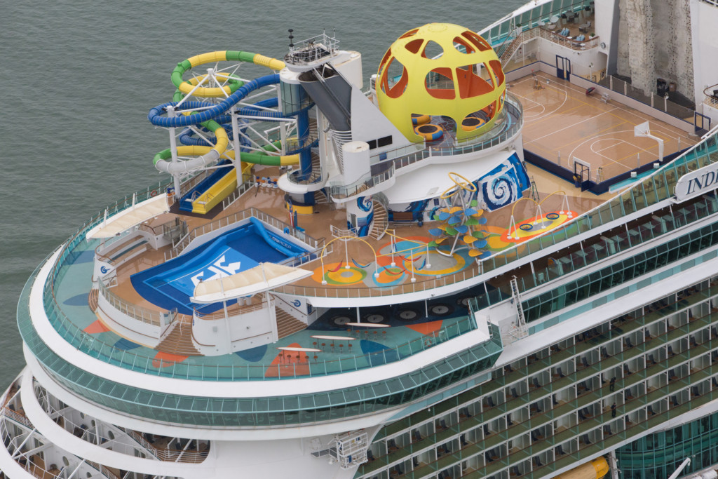 The Sky Pad on Royal Caribbean's Independence of the Seas. Photo credit: RCCL