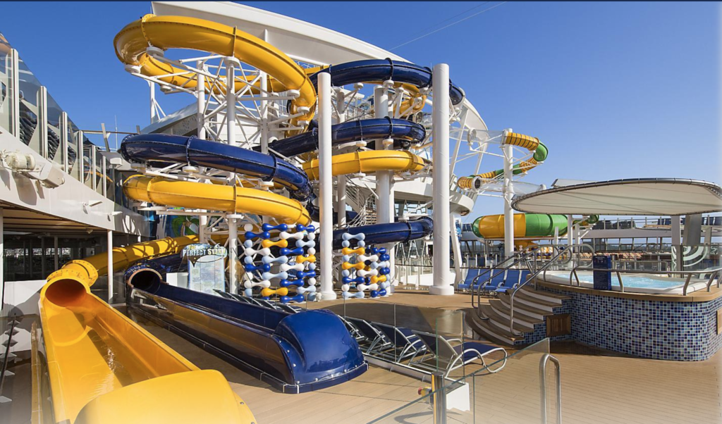 The Perfect Storm on Royal Caribbean's Independence of the Seas. Photo credit: RCCL