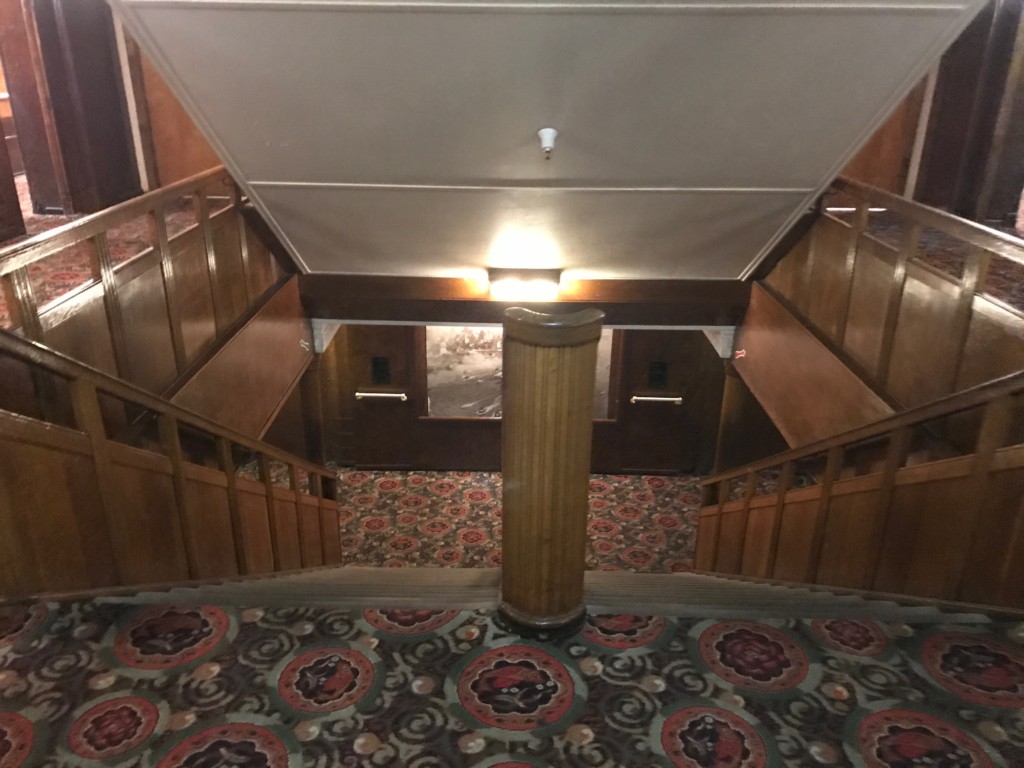 Watch your head! Some of the stairwells on the Queen Mary don't offer much headroom