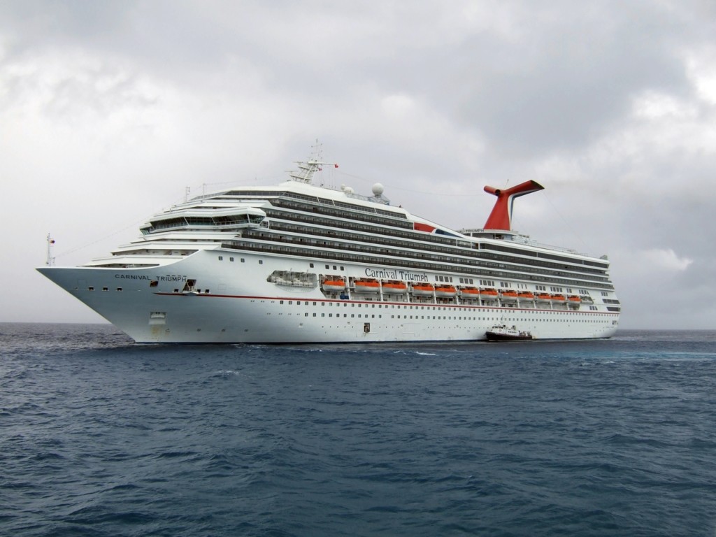 Carnival Triumph.  Photo credit: Scott Lucht via creative commons license