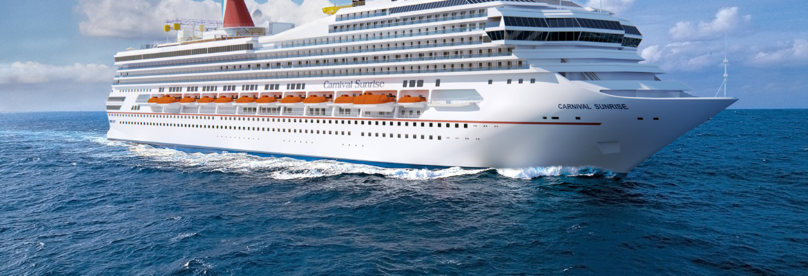 Artist rendering of the Carnival Sunrise, formerly known as Carnival Triumph, arriving March 2019. Photo credit: Carnival Cruise Line