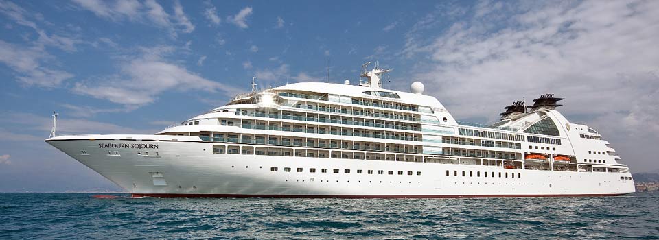 Seabourn Sojourn.  Photo credit: Seabourn 