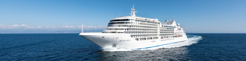 Silver Muse, the newest ship in the Silversea fleet.  Photo credit: Silversea