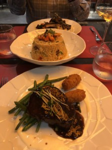 A lot of delicious food from the Asian Kitchen on MSC Seaside