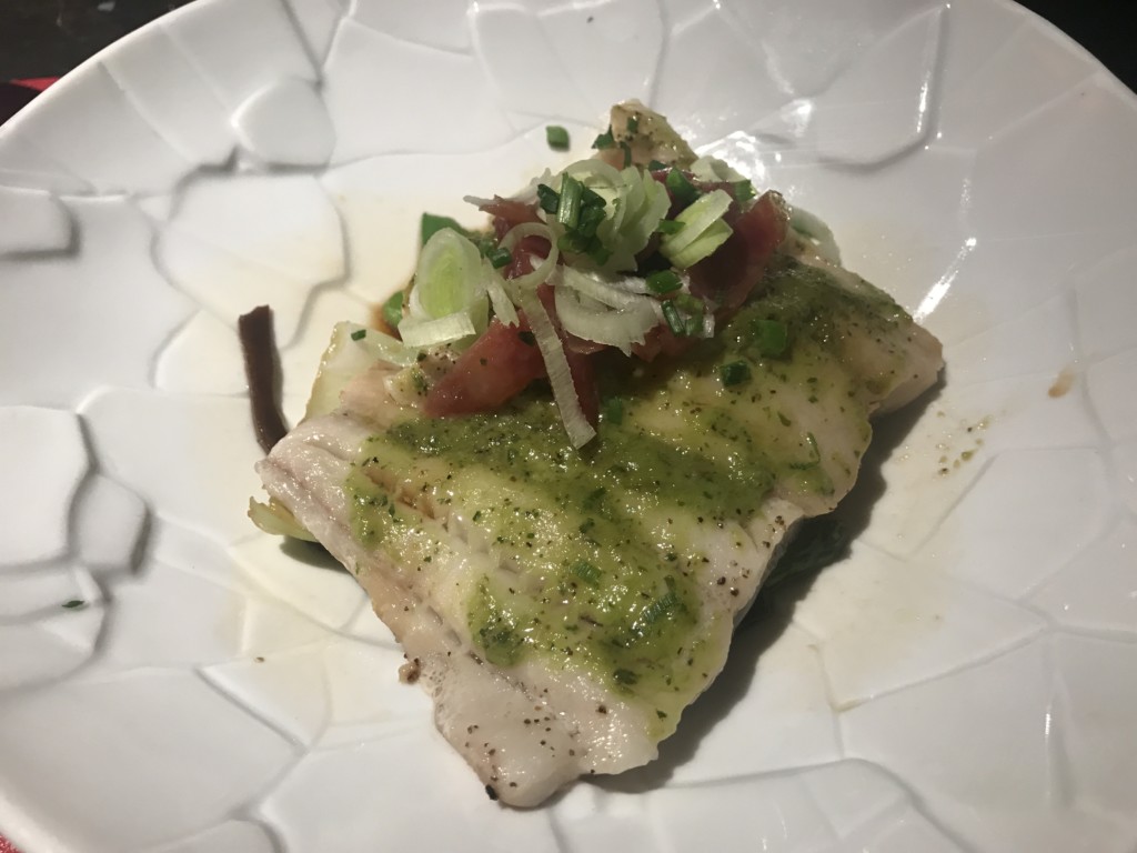 Steamed Mahi Mahi from Roy Yamaguchi's Asian Kitchen on MSC Seaside