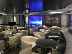 The Haven Lounge on MSC Seaside