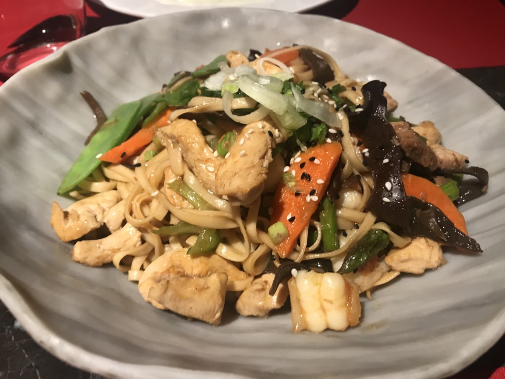 Pan Fried Noodles from Roy Yamaguchi's Asian Kitchen on MSC Seaside