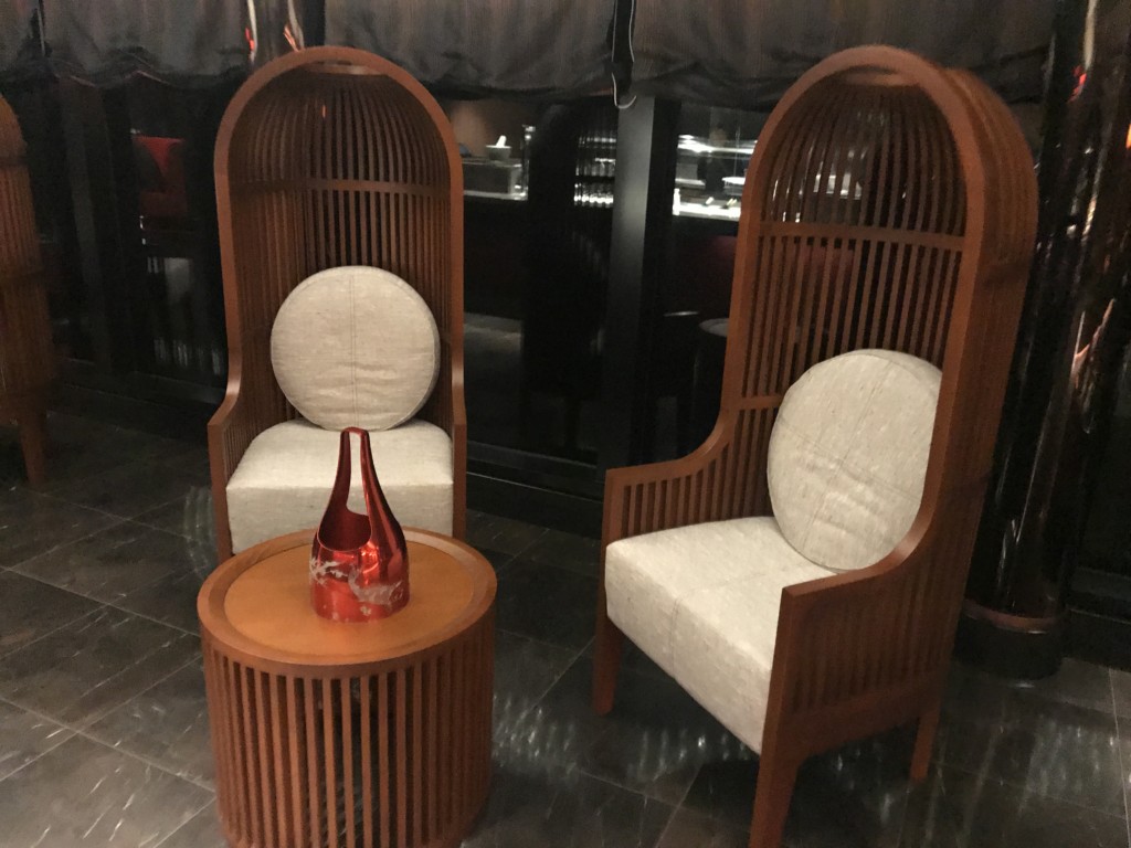 Seating in the Asian Kitchen on MSC Seaside