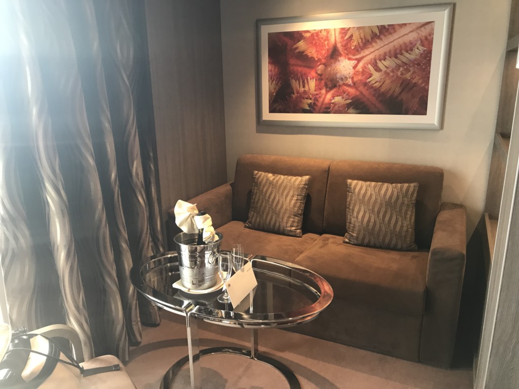 Yacht Club Stateroom 16007 on MSC Seaside