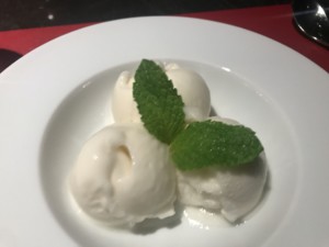 Lemon Sorbet from Roy Yamaguchi's Asian Kitchen on MSC Seaside