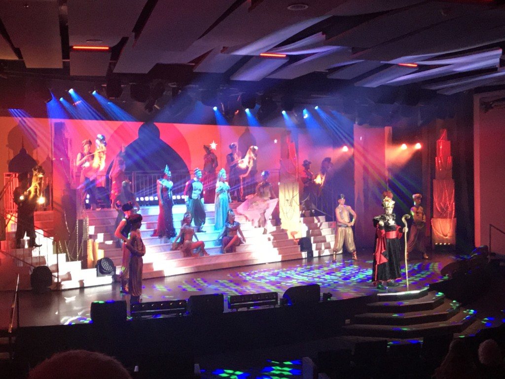 The Dream, one of the shows, on MSC Divina