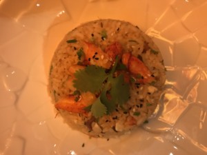 Lobster Fried Rice from the Asian Kitchen on MSC Seaside