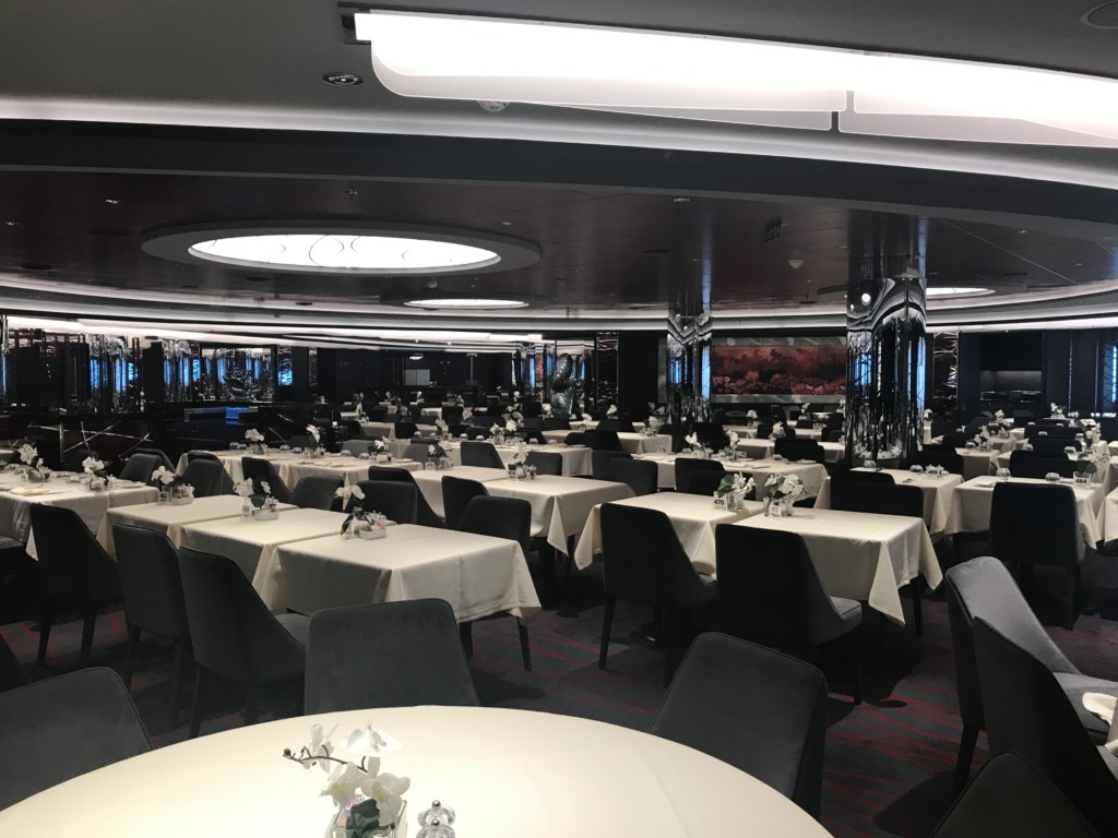 Seashell Dining Room on MSC Seaside