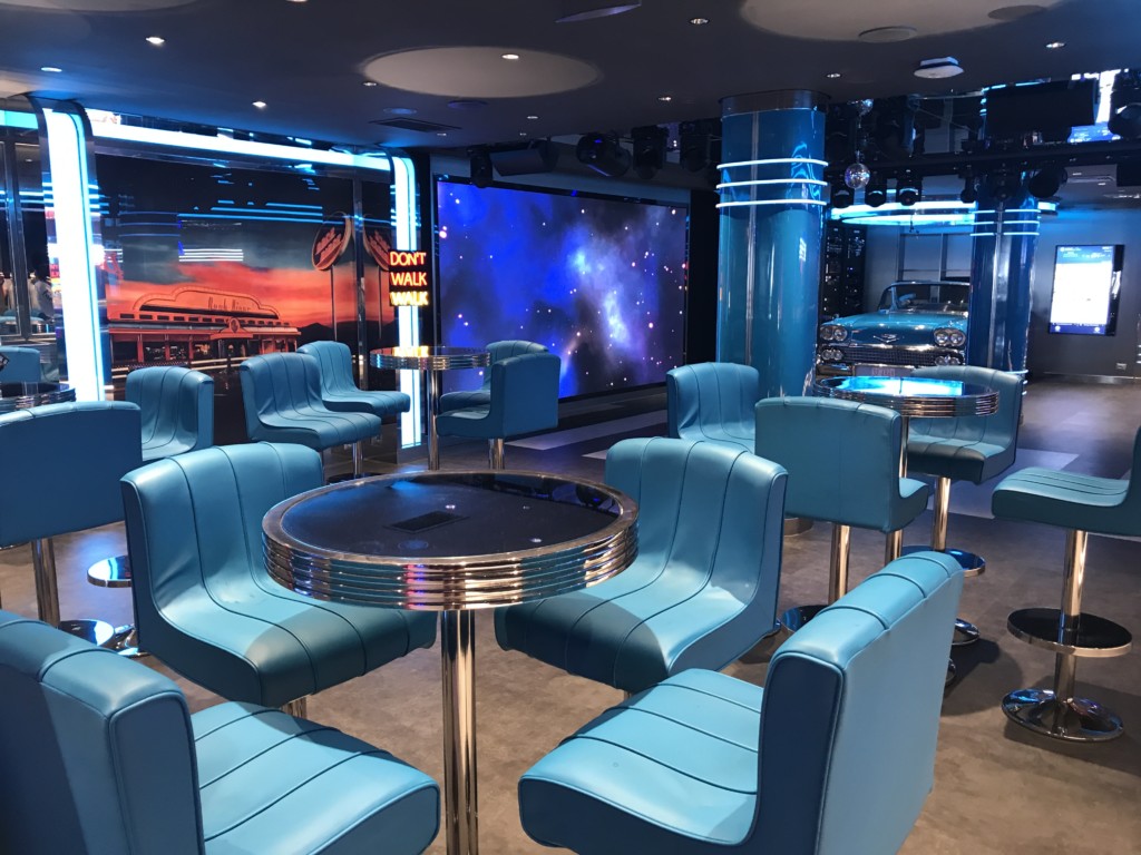 The Garage Bar & Lounge on MSC Seaside