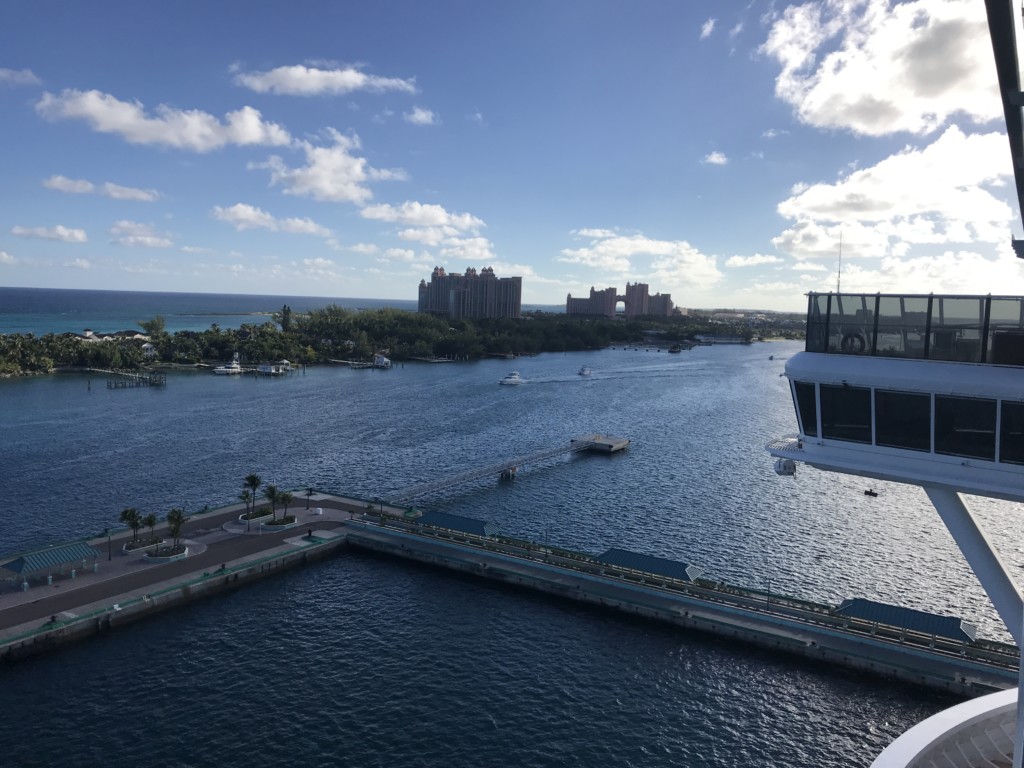 Nassau, Bahamas as seen from MSC Seaside