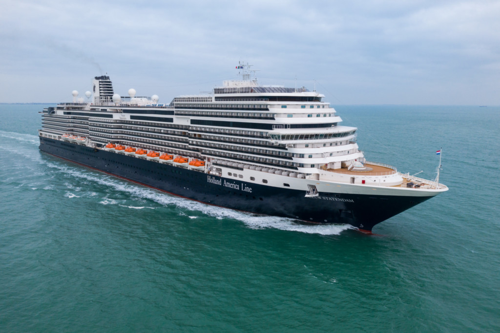 The newest ship in the Holland America Line fleet - ms Nieuw Statendam. Photo credit: Holland America Line