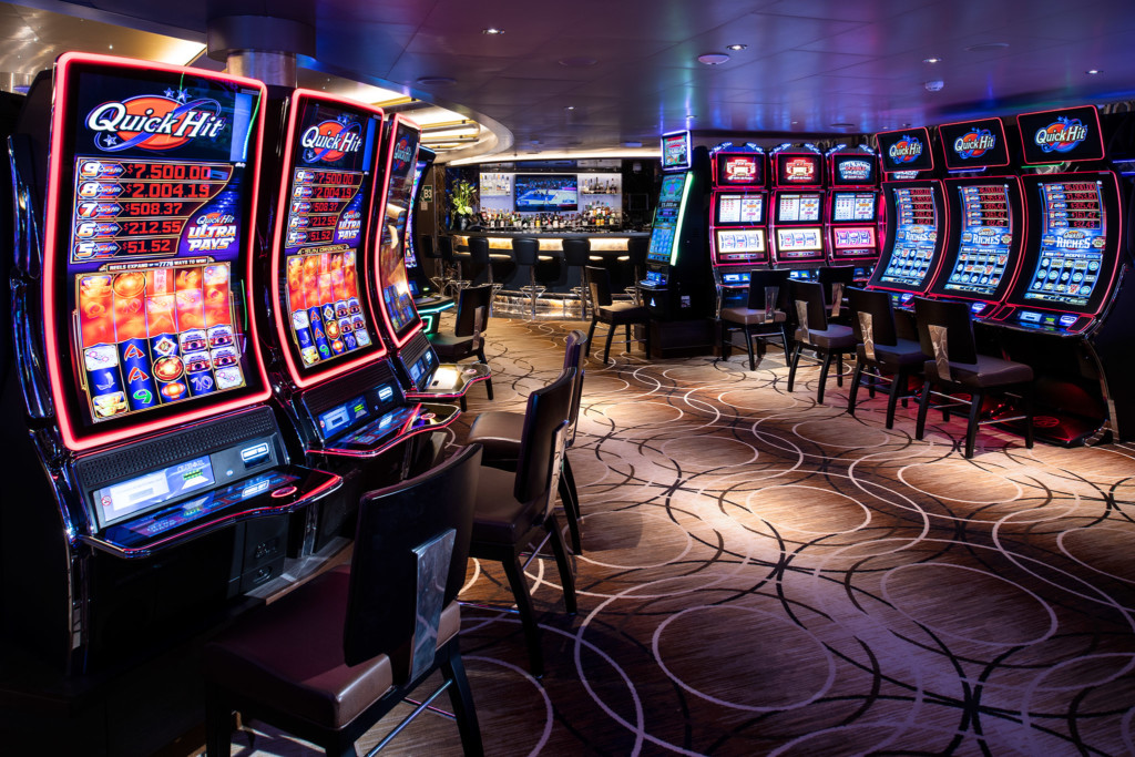 The Casino onboard the ms Nieuw Statendam. Photo credit: Holland America Line