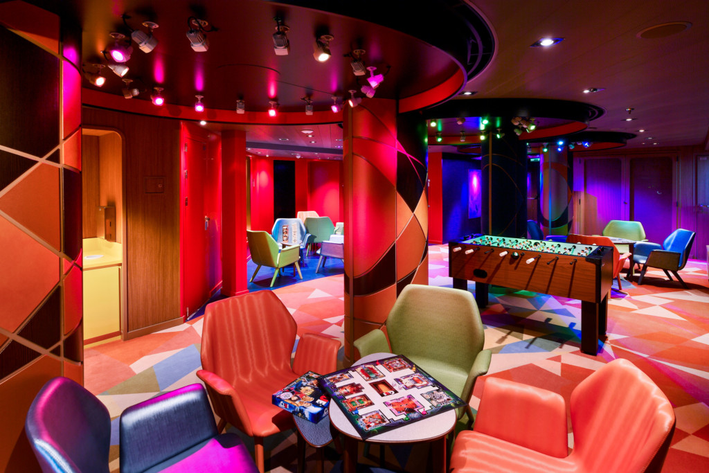 Club HAL on ms Nieuw Statendam. Photo credit: Holland America Line