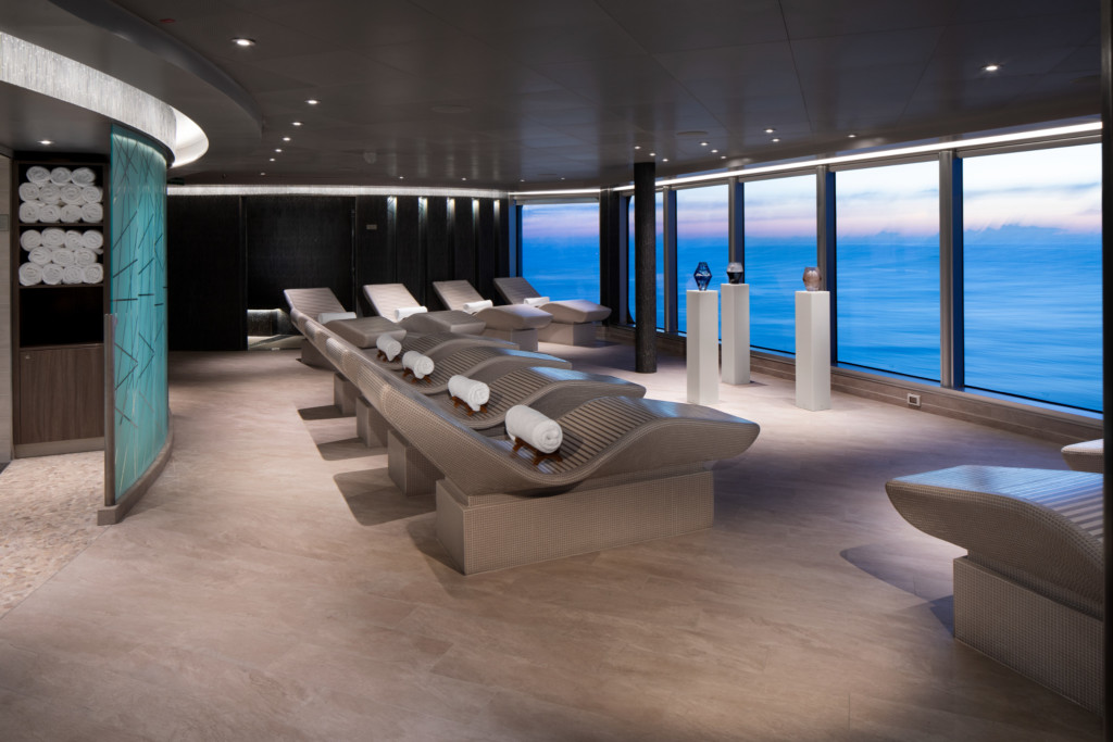 The Spa on ms Nieuw Statendam. Photo credit: Holland America Line