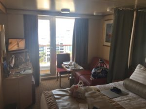 Verandah Stateroom 10008 on Holland America Noordam