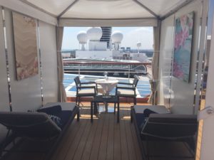 Retreat Cabanas on Holland America Noordam