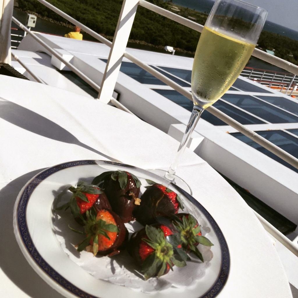 Afternoon indulgences onboard Noordam.