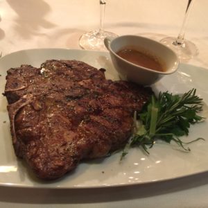 Porterhouse from Pinnacle Grill on Noordam