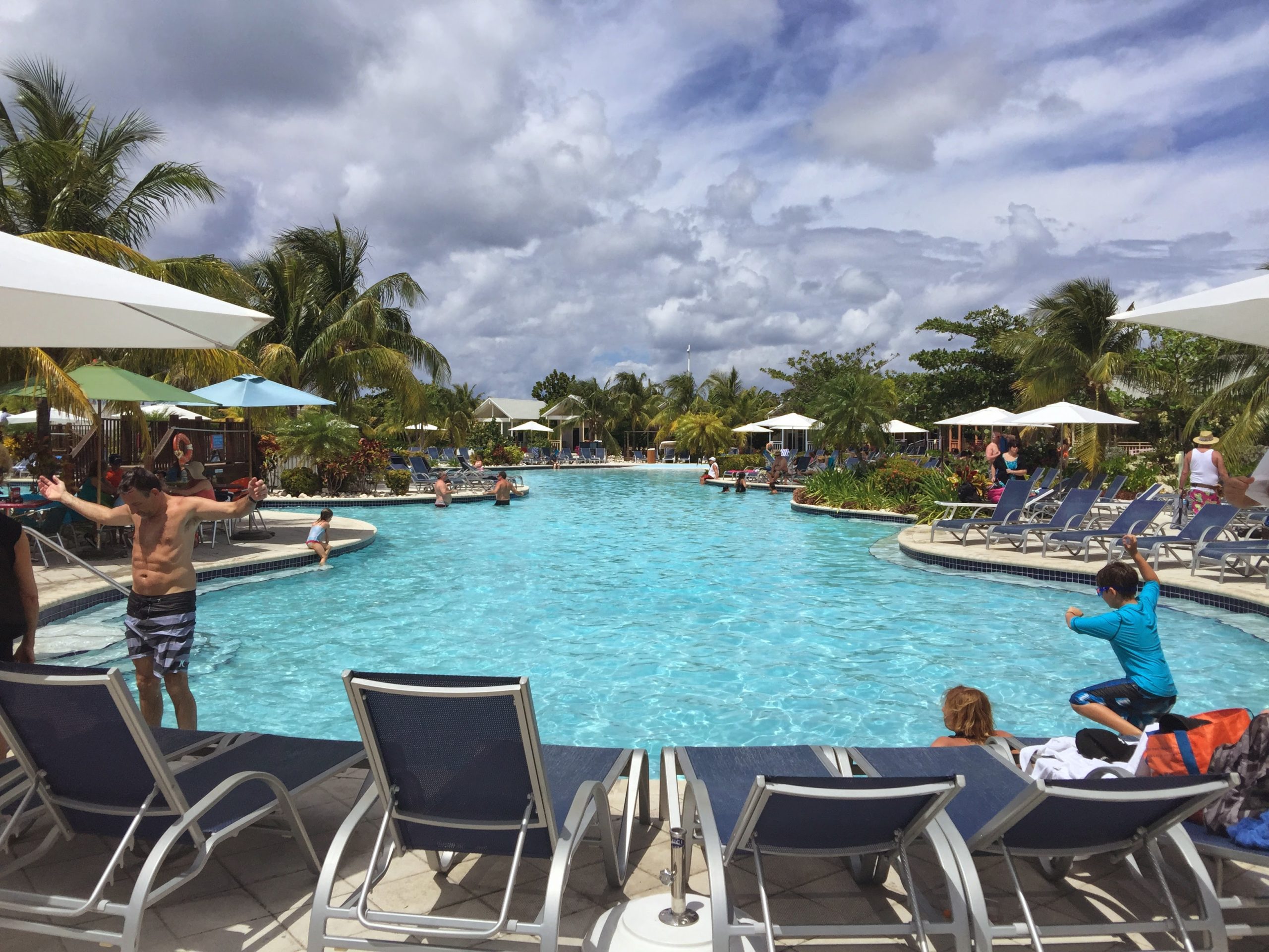 The pool at Margaritaville in Grand Turk