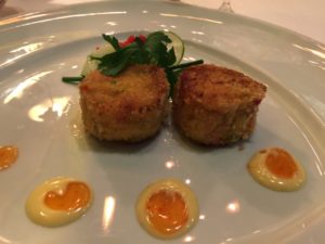 Crab Cakes from Pinnacle Grill on Noordam