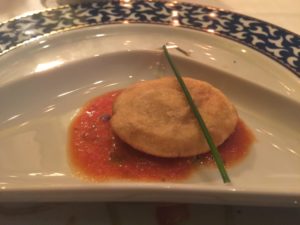 Mushroom Ravioli from Pinnacle Grill on Noordam