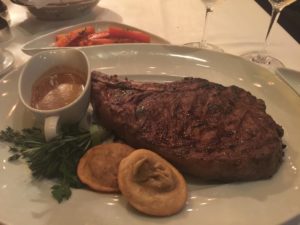 Bone-in Ribeye from Pinnacle Grill on Noordam