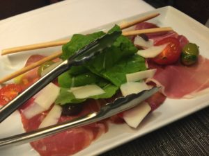 Salumi from Canaletto on Noordam