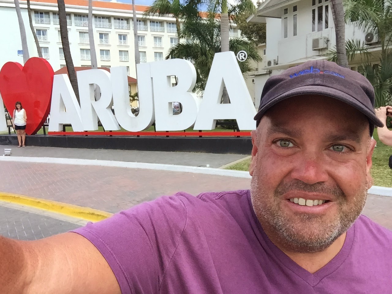 No stop in Aruba would be complete without stopping for a selfie!