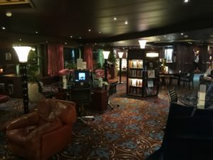 Explorations Cafe on Holland America Noordam