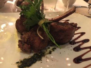 Lamb Chops from Pinnacle Grill on Noordam