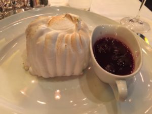 Not So Baked Alaska from Pinnacle Grill on Noordam