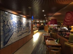 Lido buffet on the Noordam